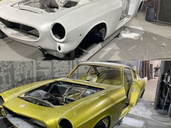 Chorreo de arena en coche