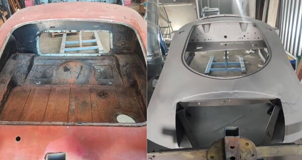 limpieza de pintura y oxido